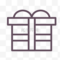 礼物盒ui图片_扁平化礼物盒