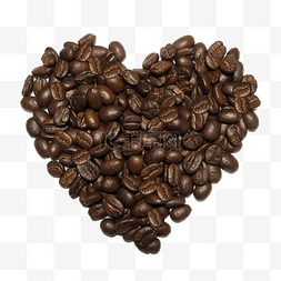 爱心ps形状图片_咖啡豆爱心形状