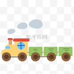 婴儿卡通玩具火车