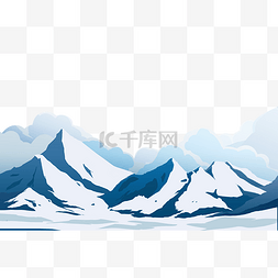 冰峰图片_连绵起伏的雪山