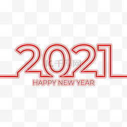 双线触电图片_红色荧光线条2021字体