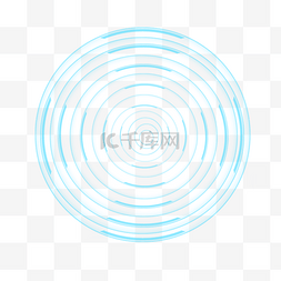 科技线圈图片_科技蓝线圈