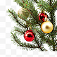 圣诞球装饰圣诞树