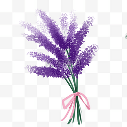 紫色花朵背景图片_紫色薰衣草花束背景素材