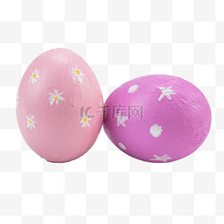 花纹图片_粉红色复活节彩蛋