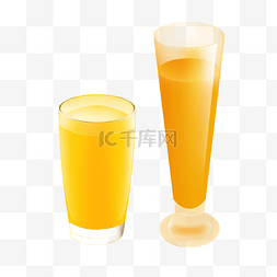 长脚的鱼图片_果汁橙汁长脚被玻璃杯金黄色混杯