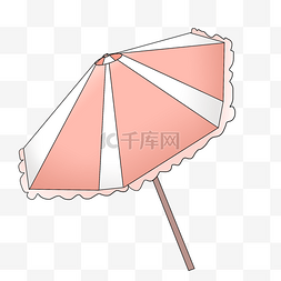 遮阳伞装饰图片_粉色遮阳伞装饰
