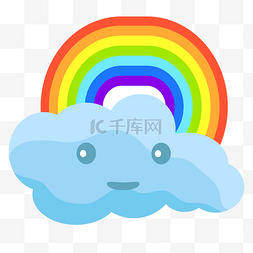 同风雨共辉煌图片_风雨彩虹七彩天气