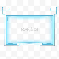 高科技边框图片_智能科技边框