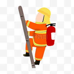 救火的消防员