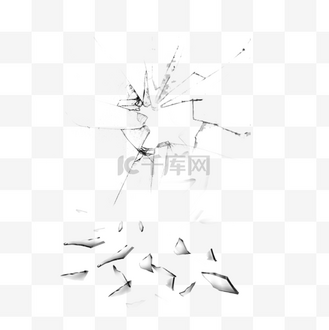 破裂的玻璃图片_破裂的玻璃素材-破裂的玻璃图片大全-千库网