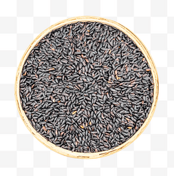 黑米紫薯包图片_黑米农作物粮食