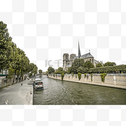 巴黎半岛图片_塞纳河畔