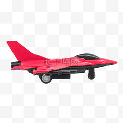 纸飞机小孩图片_红色飞机模型