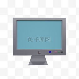 苹果图片_扁平苹果工作电脑显示器