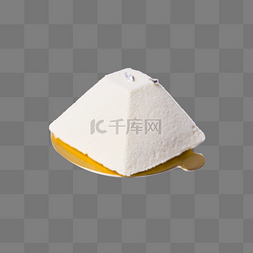 质感几何纹理图片_白色立体蛋糕食物元素