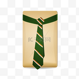 小领带卡通图片_免扣矢量卡通领带