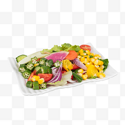 玉米蔬菜沙拉图片_蔬菜沙拉食物