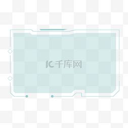 科技电路图片_浅蓝色科技风简约边框