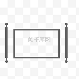 古典卷轴素材图片_卷轴边框