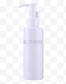白色化妆品瓶子补充瓶