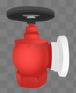 小型红色消防栓