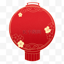 春节红灯笼边框