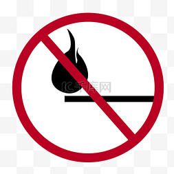 火烛标志重要禁止