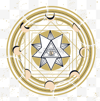 六芒星魔法阵动态图片_六芒星魔法阵动态素材-六芒星魔法阵动态图片