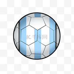 体育器材素材图片_体育运动类蓝色经典足球