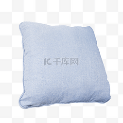 家私logo图片_淡蓝色抱枕