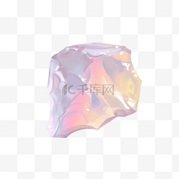 彩色水晶石