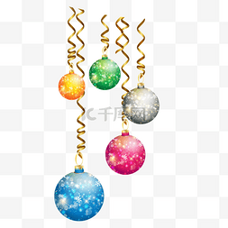 吊球挂饰图片_圣诞节圣诞球挂饰装饰