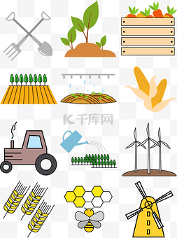 蔬菜农业图片_农业相关图标
