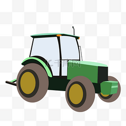 农用拖拉机集材图片_交通工具拖拉机