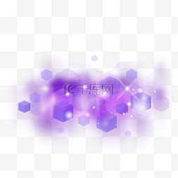 紫色幻想景灯广场