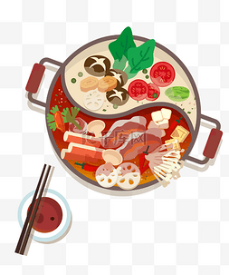 涮肉图片_冬日美食火锅