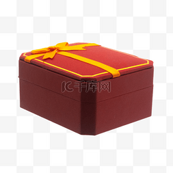 红色立体礼盒