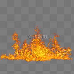 火焰素材图片_火焰红色燃烧PNG素材