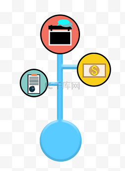 图片_办公分析装饰图标