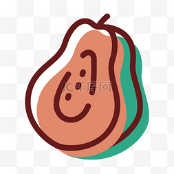 水果梨子图标