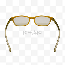 豹纹眼镜框图片_黄色镜框眼镜