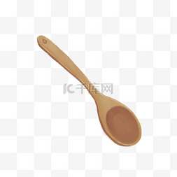 家用木制餐具勺子