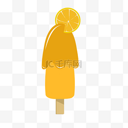 冰淇淋冰淇淋图片_橙子味的雪糕素材免费下载