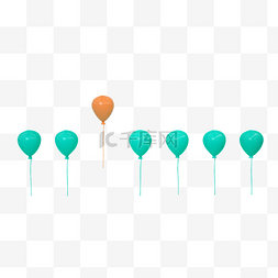 C4D气球