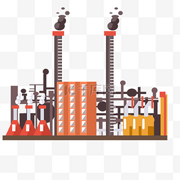等轴化工图片_化工厂石油化工