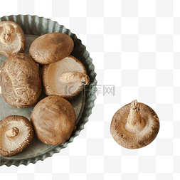 盘子香菇图片_盘子里的香菇