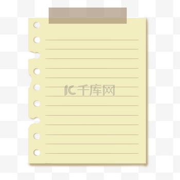 纸条卡通图片-纸条卡通PNG素材-纸条卡通模板图片下载-千库网