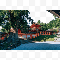 古代神社图片_天神社京都神社风景