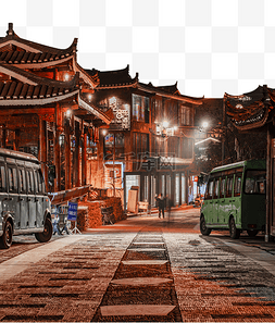 深山苗寨图片_西江千户苗寨夜景